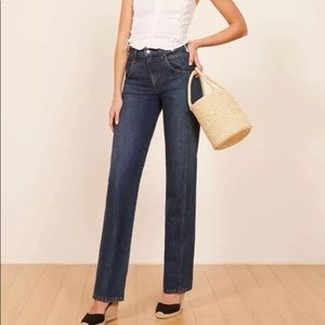 The Reformation Sloan Jean Size 28 Sequoia Wash